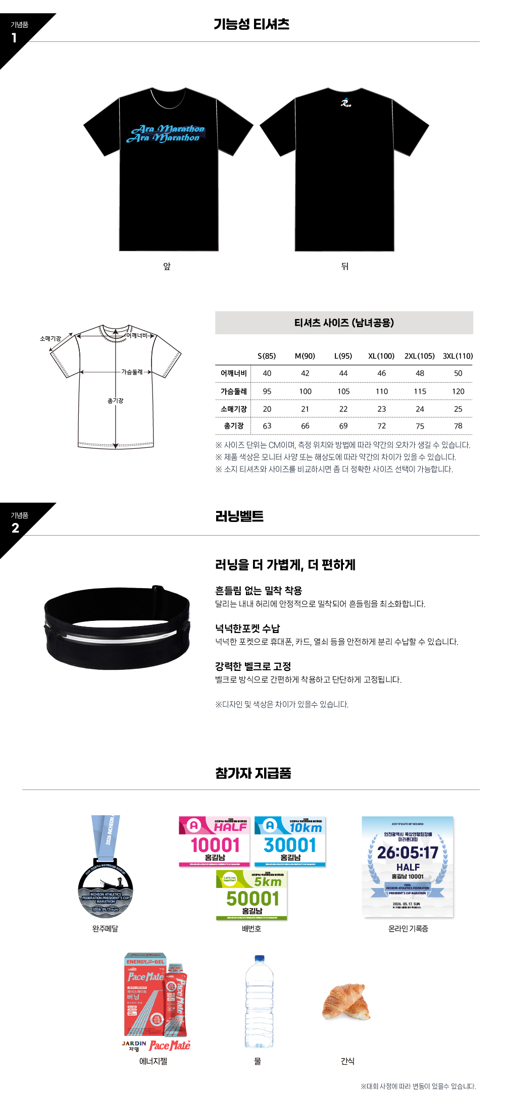 인천광역시육상연맹회장배 마라톤대회
